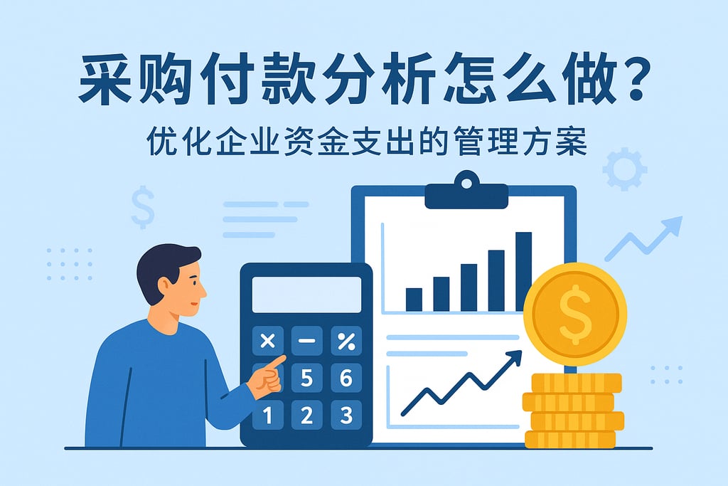 采购付款分析怎么做？优化企业资金支出的管理方案
