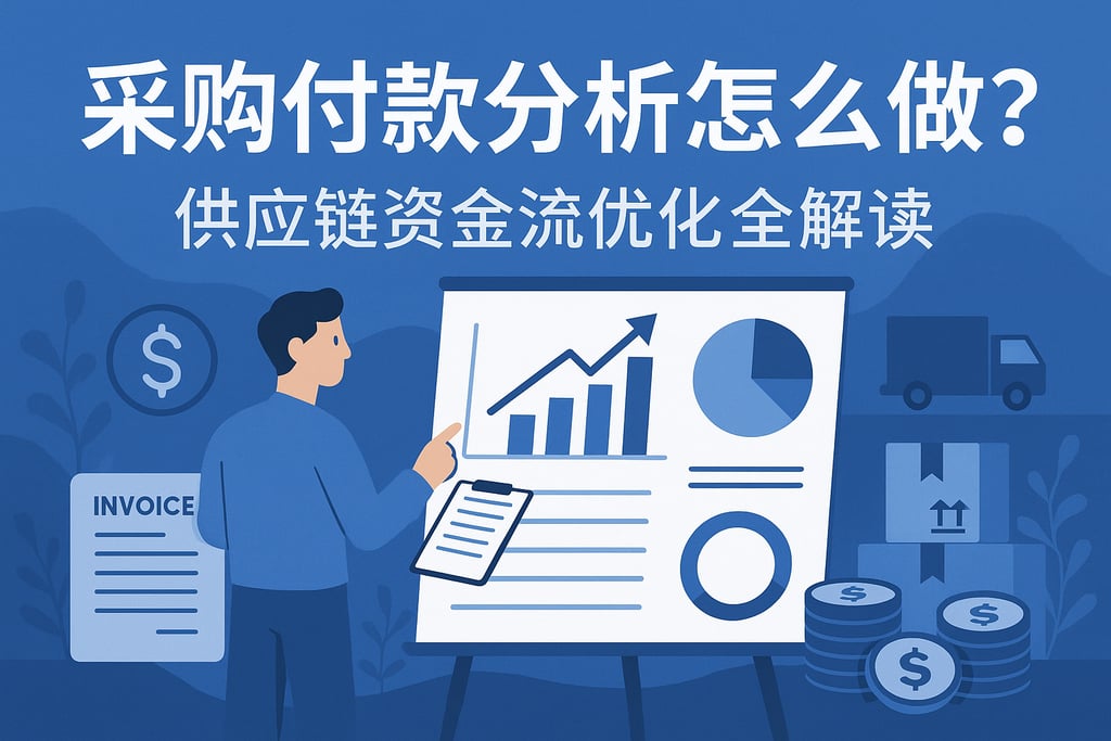 采购付款分析怎么做？供应链资金流优化全解读