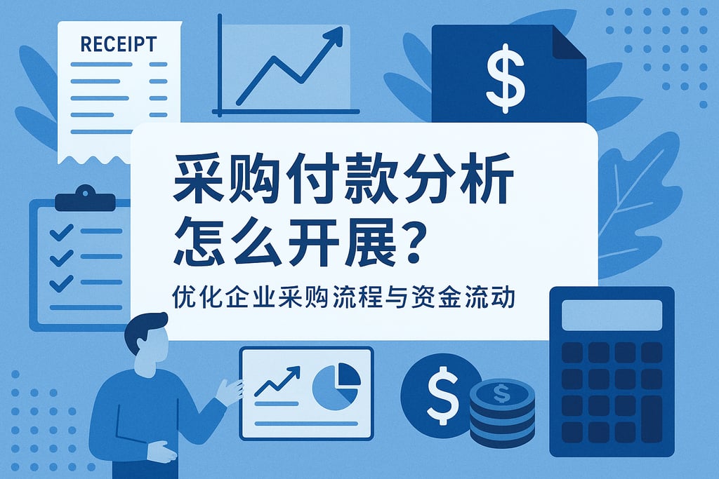 采购付款分析怎么开展？优化企业采购流程与资金流动