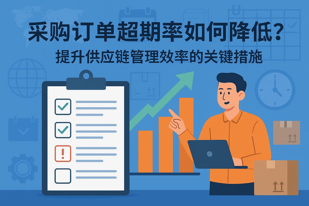 采购订单超期率如何降低？提升供应链管理效率的关键措施
