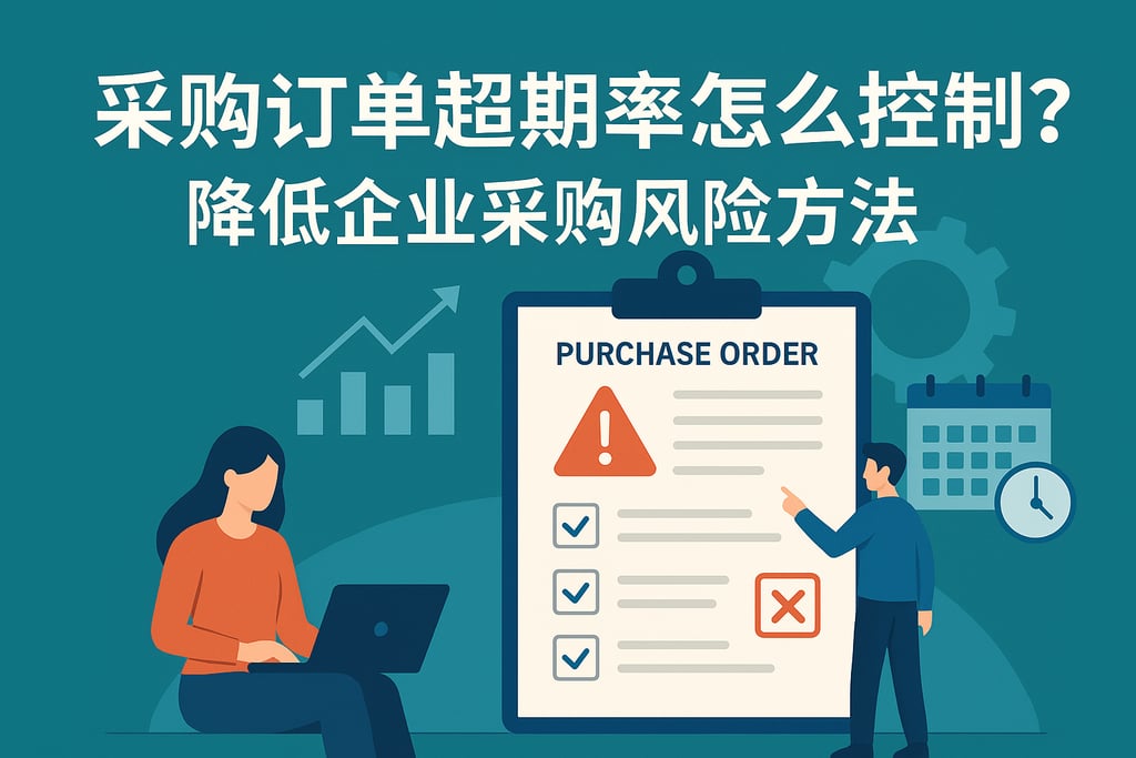 采购订单超期率怎么控制？降低企业采购风险的方法