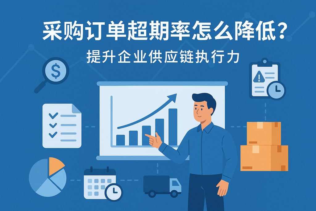 采购订单超期率怎么降低？提升企业供应链执行力