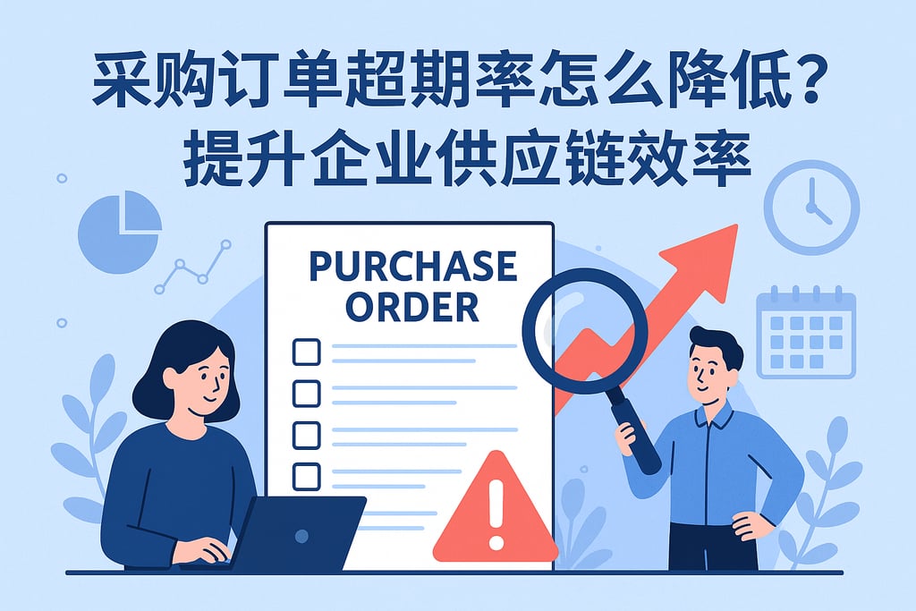 采购订单超期率怎么降低？提升企业供应链效率