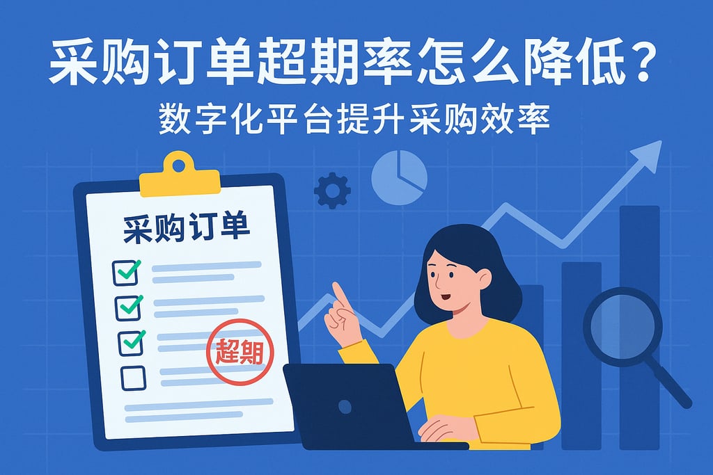 采购订单超期率怎么降低？数字化平台提升采购效率