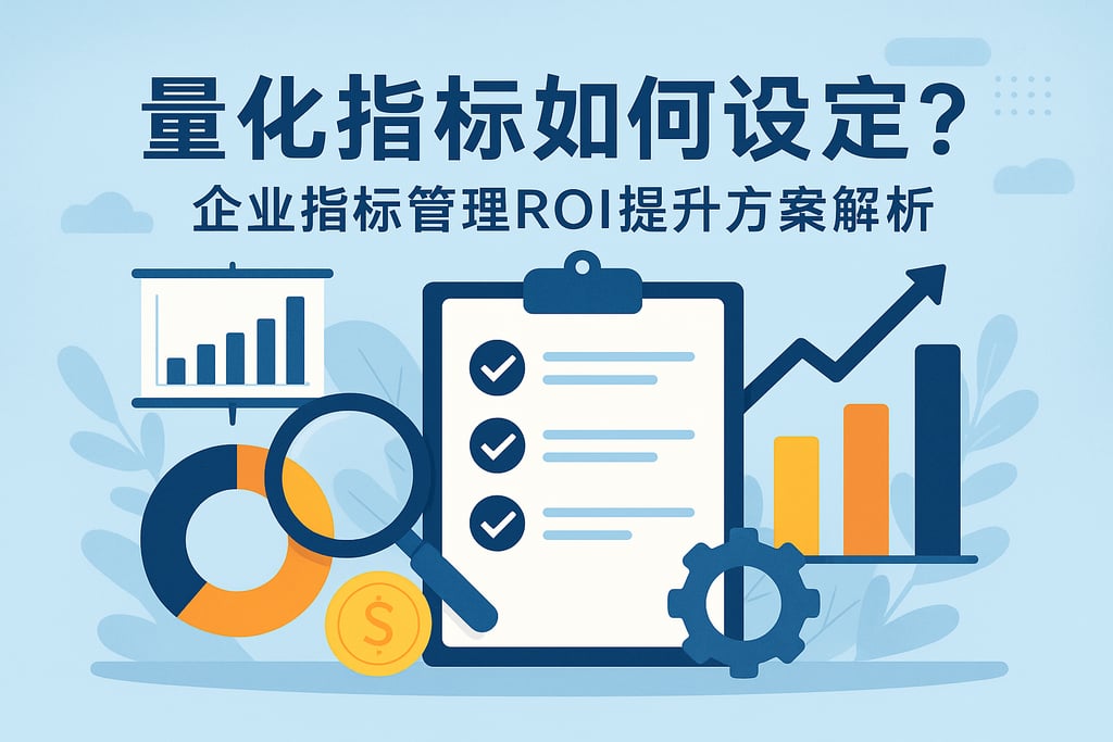 量化指标如何设定？企业指标管理ROI提升方案解析