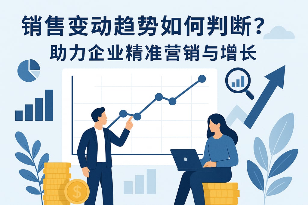 销售变动趋势如何判断？助力企业精准营销与增长