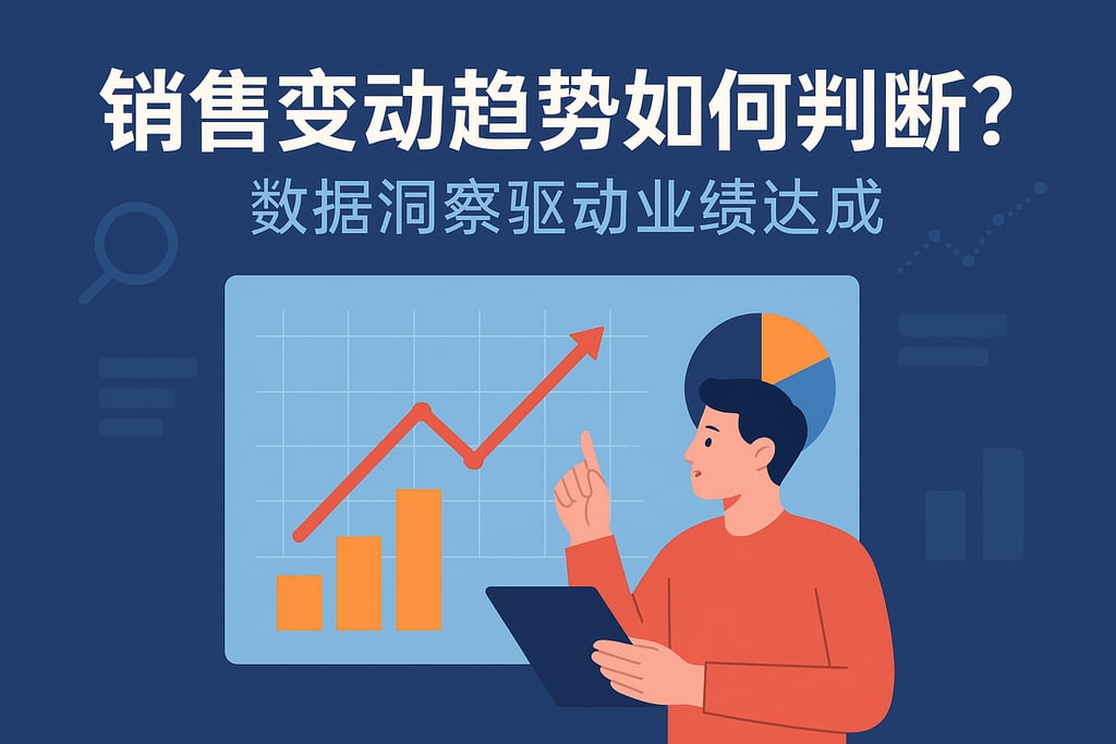 销售变动趋势如何判断？数据洞察驱动业绩达成