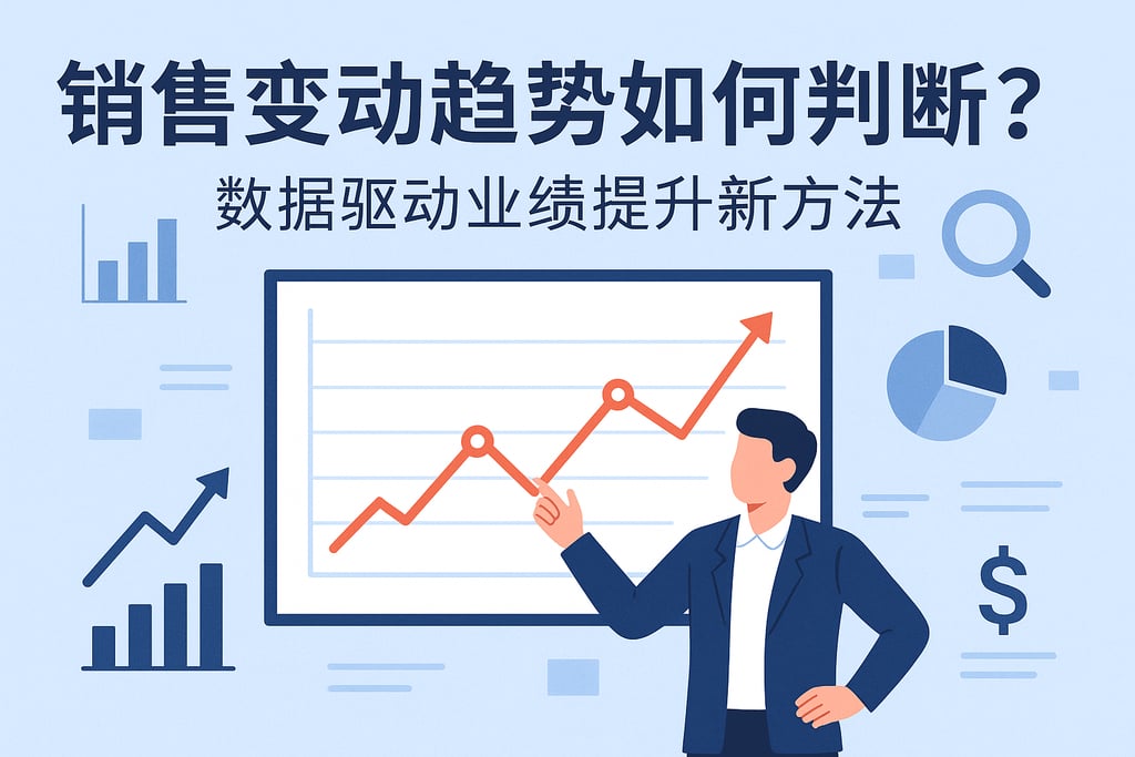 销售变动趋势如何判断？数据驱动业绩提升新方法