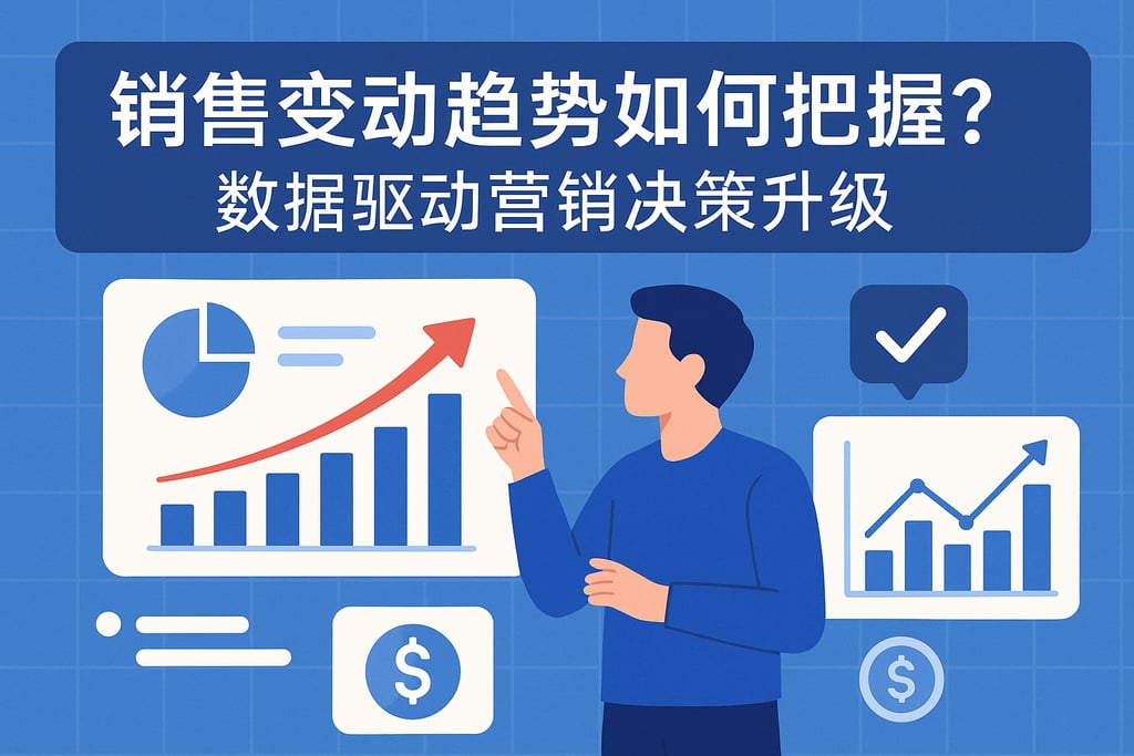 销售变动趋势如何把握？数据驱动营销决策升级