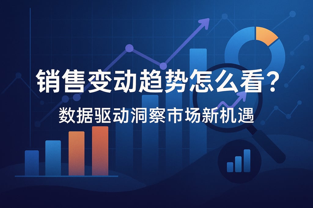 销售变动趋势怎么看？数据驱动洞察市场新机遇