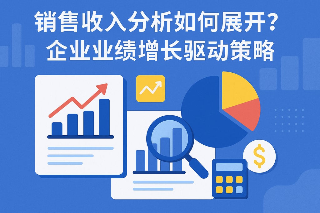 销售收入分析如何展开？企业业绩增长驱动策略