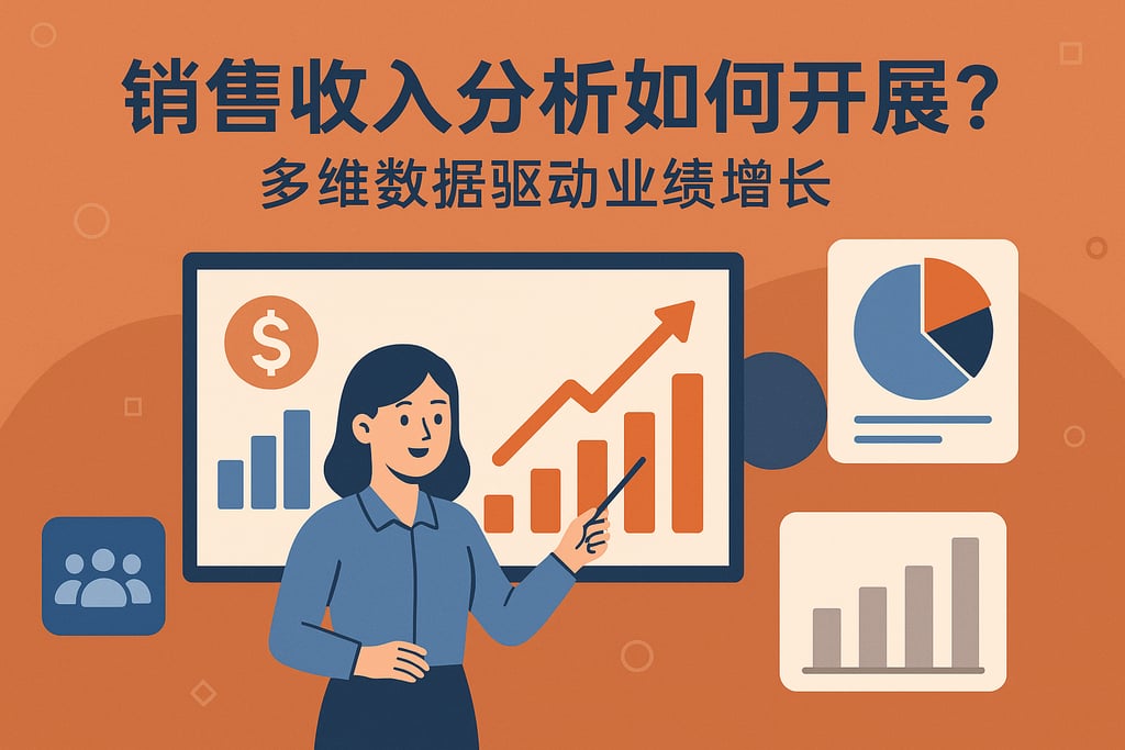 销售收入分析如何开展？多维数据驱动业绩增长