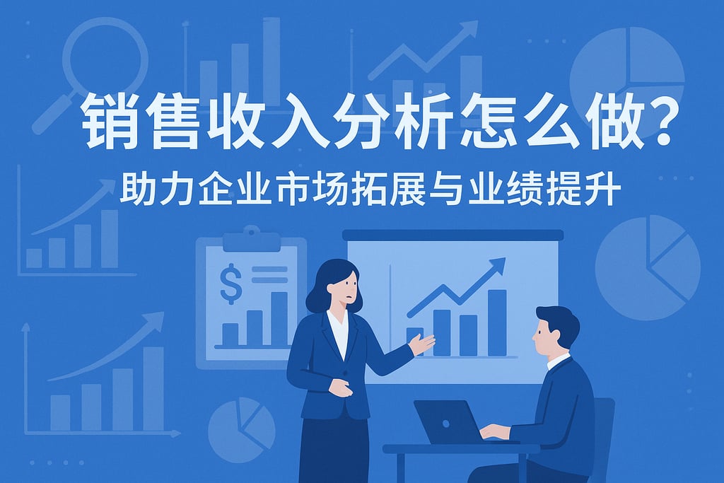 销售收入分析怎么做？助力企业市场拓展与业绩提升