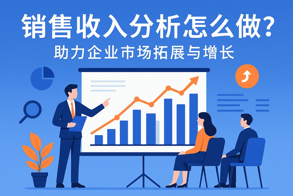 销售收入分析怎么做？助力企业市场拓展与增长