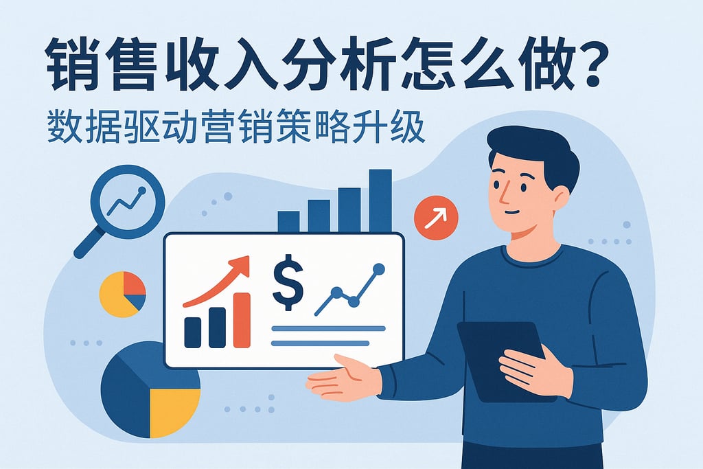 销售收入分析怎么做？数据驱动营销策略升级