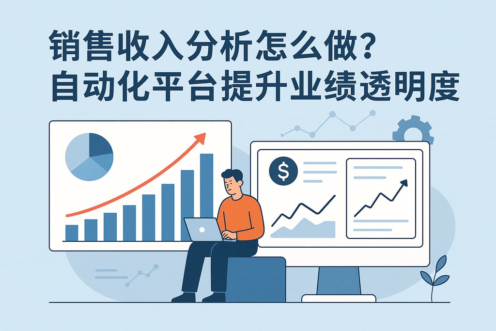 销售收入分析怎么做？自动化平台提升业绩透明度