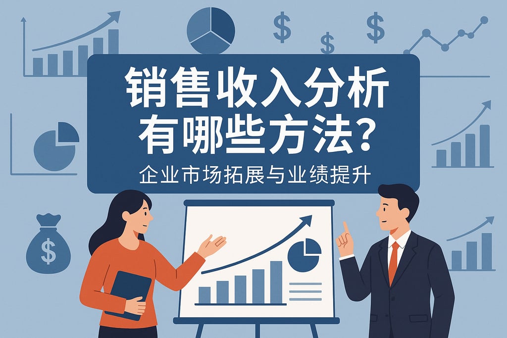 销售收入分析有哪些方法？企业市场拓展与业绩提升