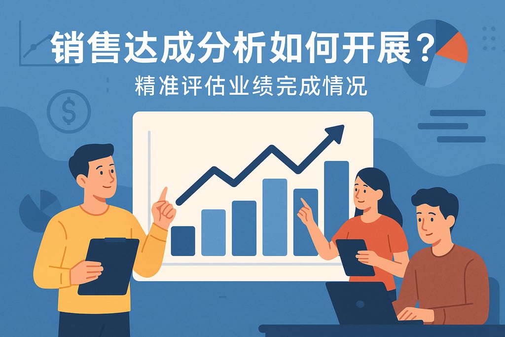 销售达成分析如何开展？精准评估业绩完成情况