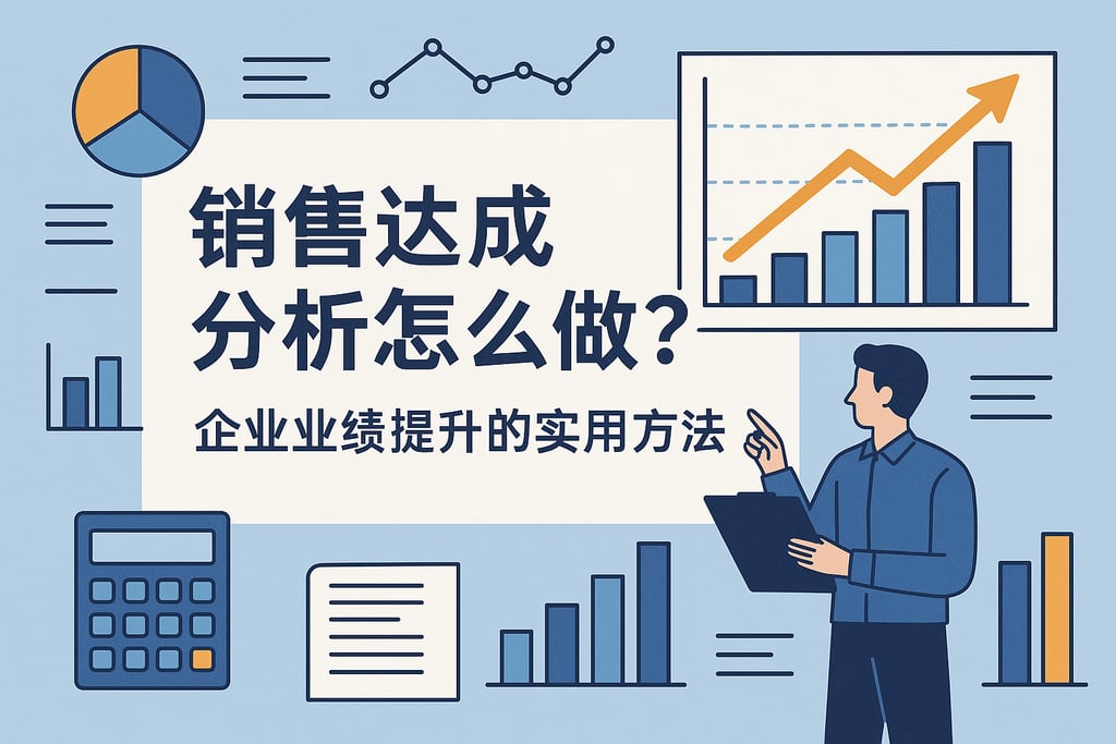 销售达成分析怎么做？企业业绩提升的实用方法
