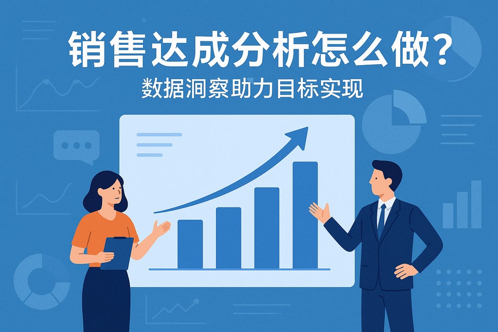 销售达成分析怎么做？数据洞察助力目标实现