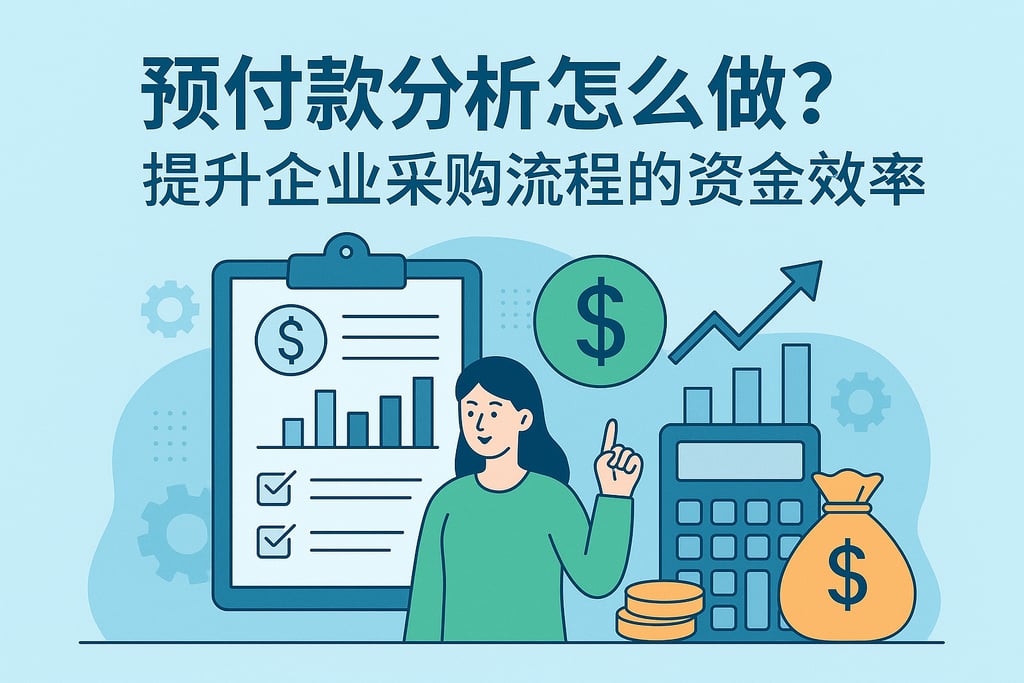 预付款分析怎么做？提升企业采购流程的资金效率