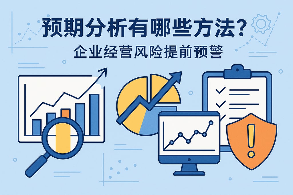 预期分析有哪些方法？企业经营风险提前预警
