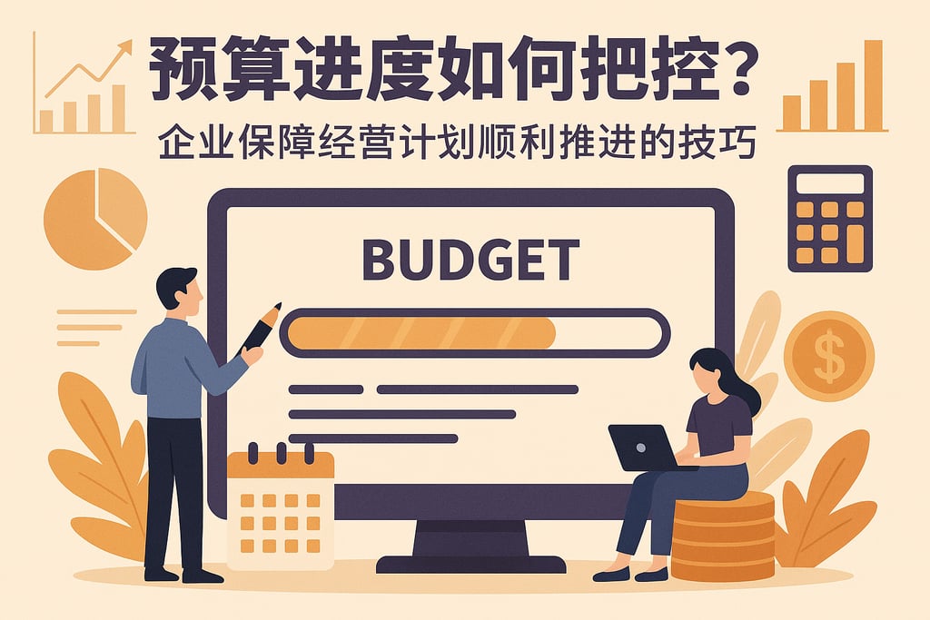 预算进度如何把控？企业保障经营计划顺利推进的技巧