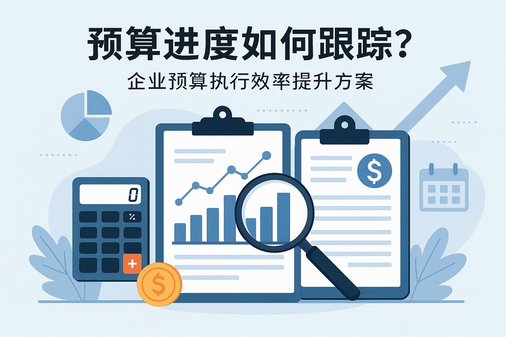 预算进度如何跟踪？企业预算执行效率提升方案