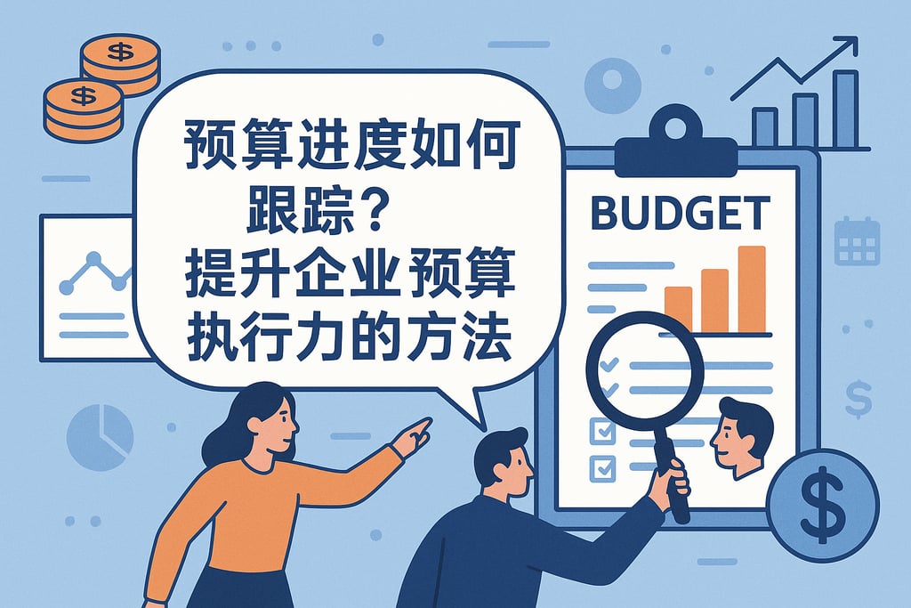 预算进度如何跟踪？提升企业预算执行力的方法