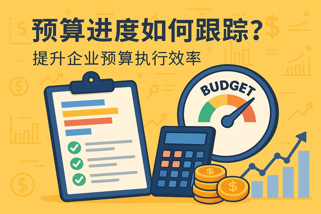 预算进度如何跟踪？提升企业预算执行效率