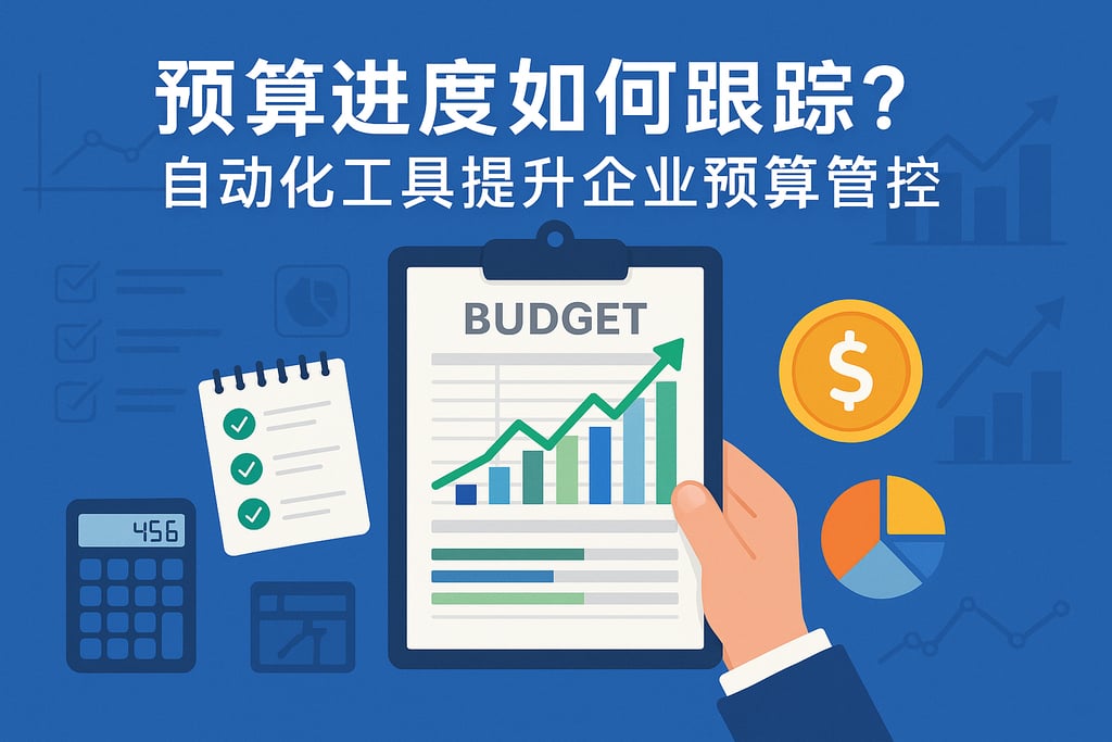 预算进度如何跟踪？自动化工具提升企业预算管控