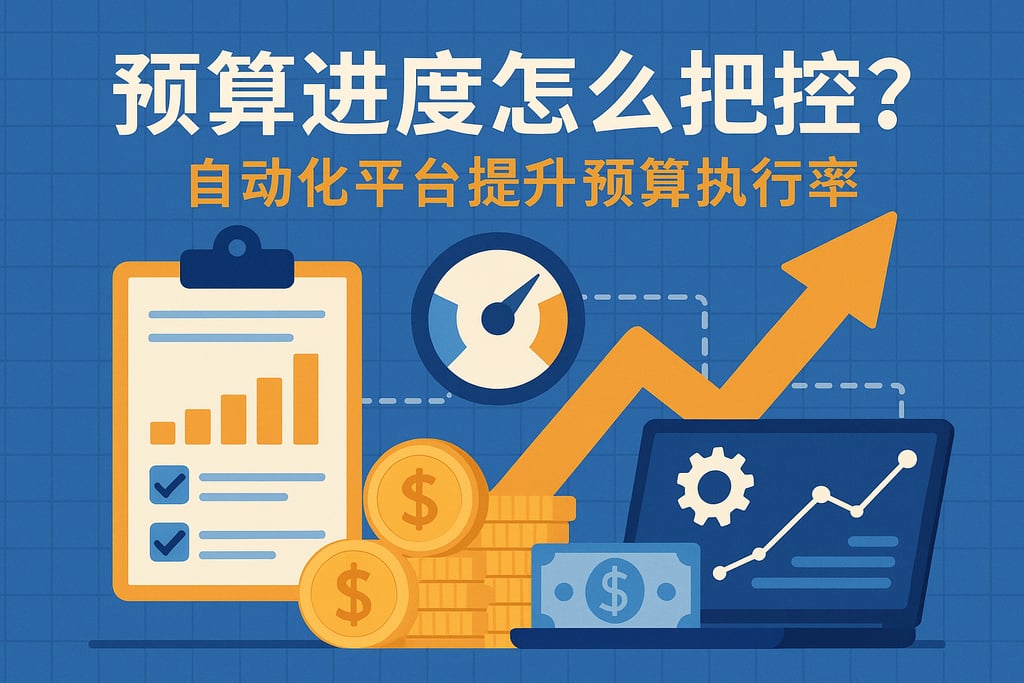 预算进度怎么把控？自动化平台提升预算执行率