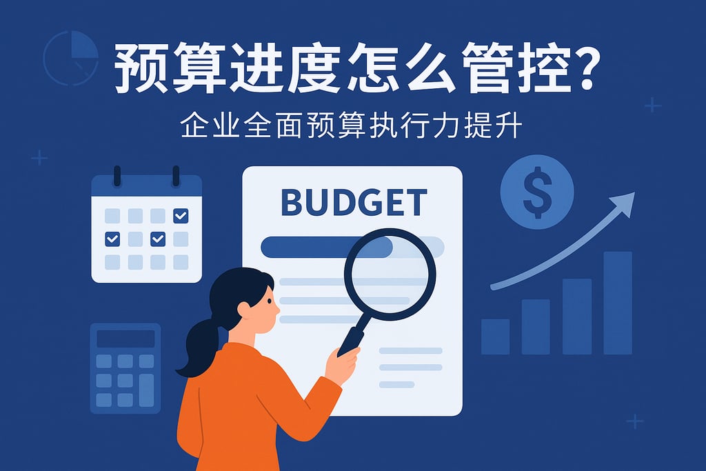 预算进度怎么管控？企业全面预算执行力提升