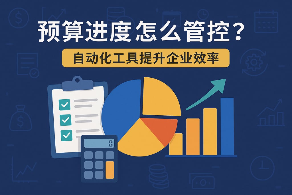 预算进度怎么管控？自动化工具提升企业效率