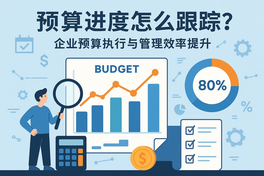 预算进度怎么跟踪？企业预算执行与管理效率提升