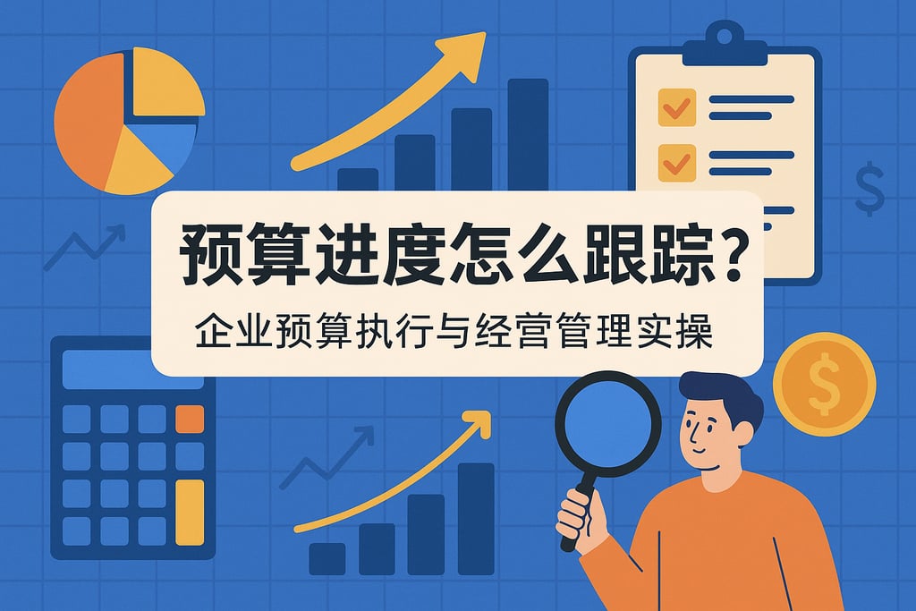 预算进度怎么跟踪？企业预算执行与经营管理实操