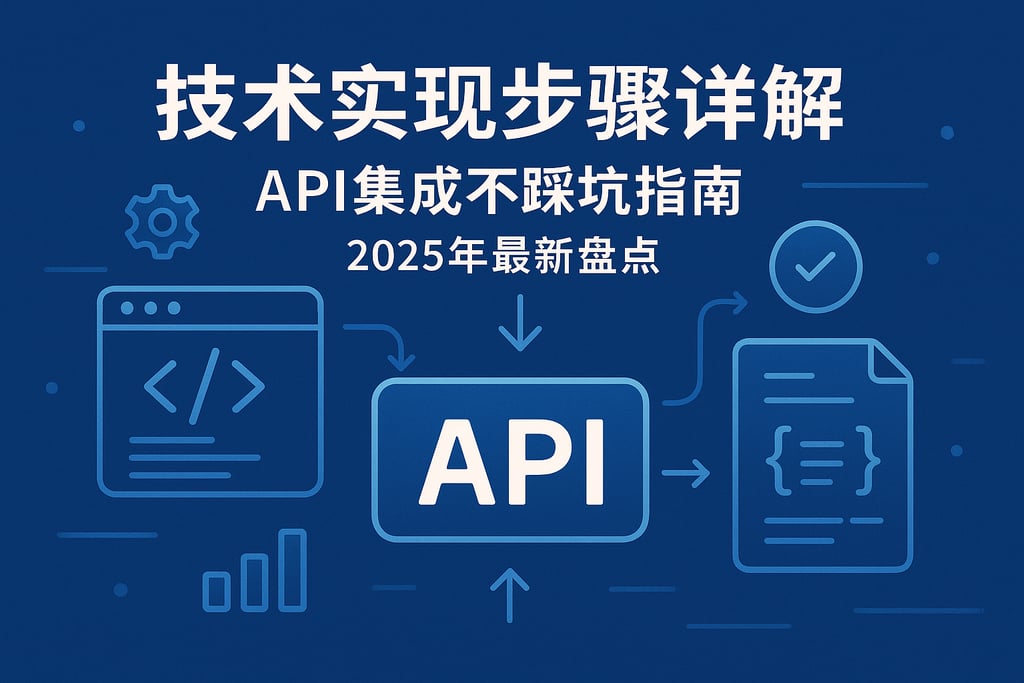 技术实现步骤详解,API集成不踩坑指南2025年最新盘点 | 帆软数字化转型知识库