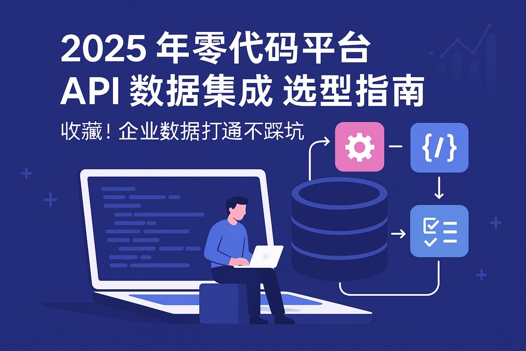 2025年零代码平台API数据集成选型指南,收藏!企业数据打通不踩坑 | 帆软数字化转型知识库