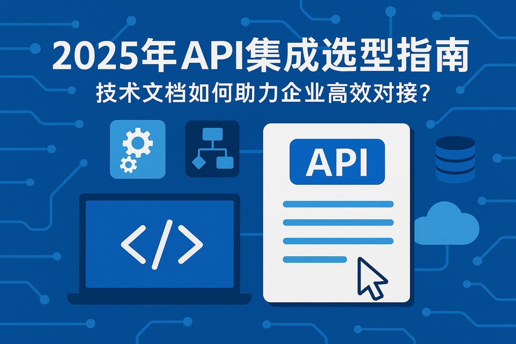 2025年API集成选型指南,技术文档如何助力企业高效对接? | 帆软数字化转型知识库