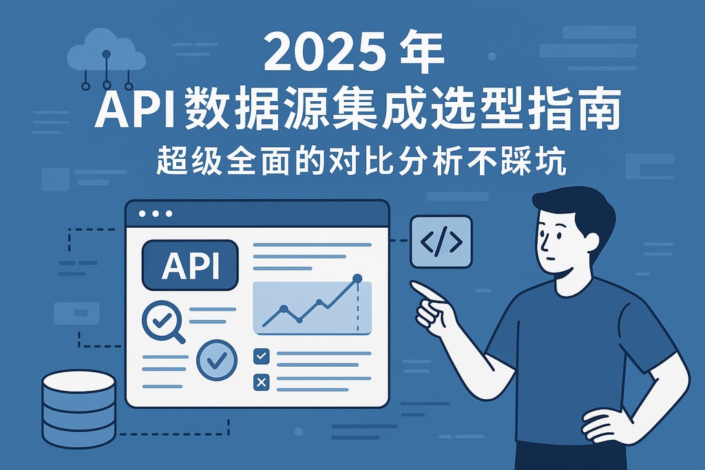 2025年API数据源集成选型指南，超级全面的对比分析不踩坑