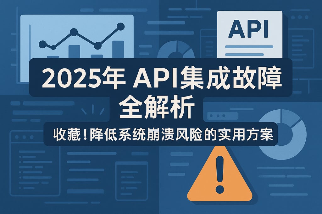 2025年API集成故障率全解析，收藏！降低系统崩溃风险的实用方案