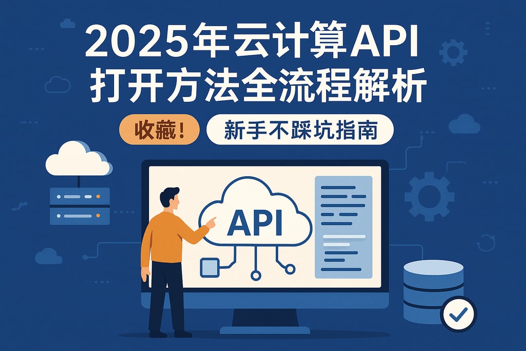 2025年云计算API打开方法全流程解析，收藏！新手不踩坑指南