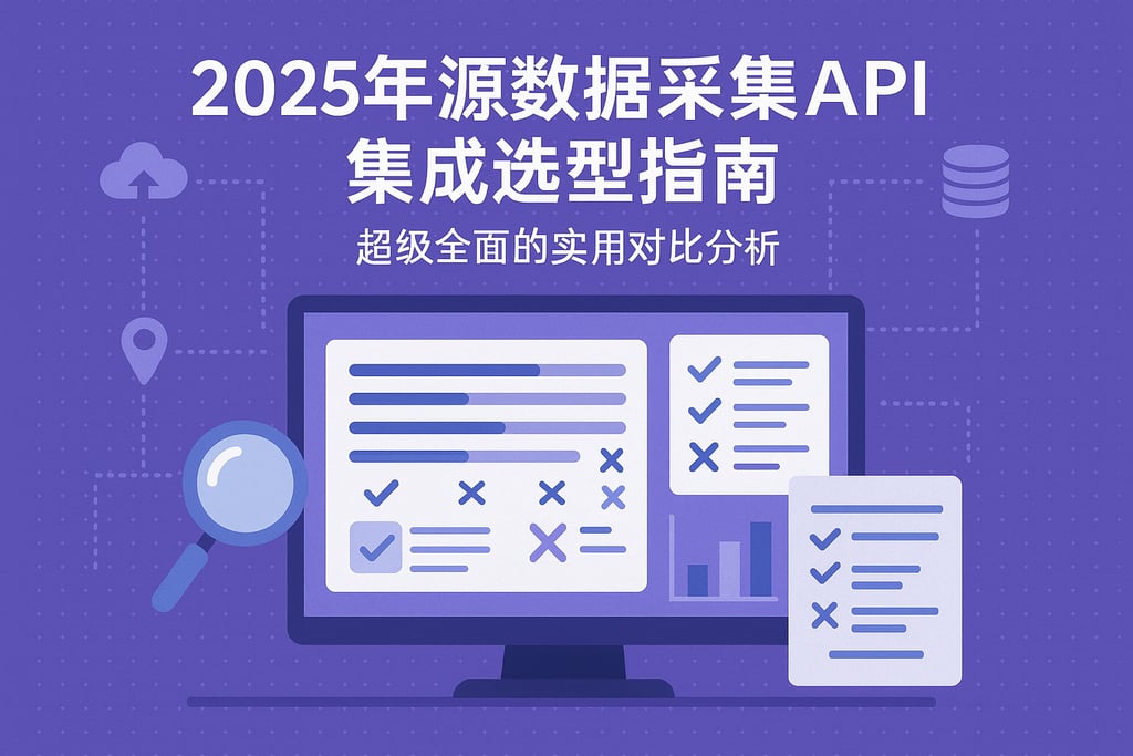 2025年多源数据采集API集成选型指南，超级全面的实用对比分析