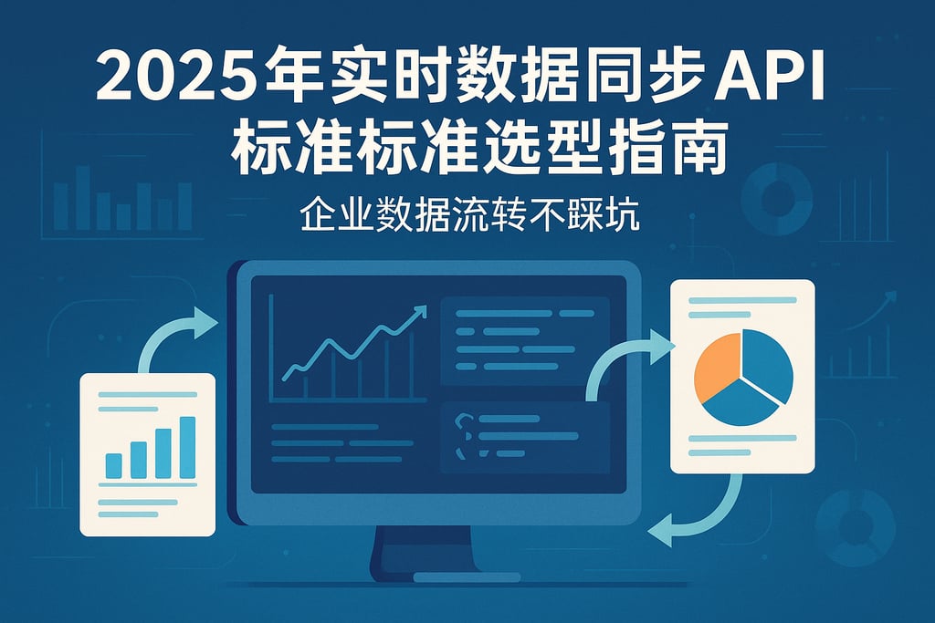 2025年实时数据同步API接口标准选型指南，收藏！企业数据流转不踩坑