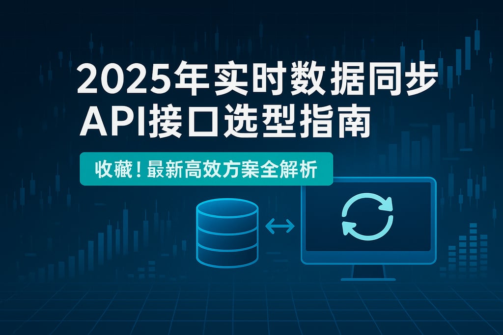 2025年实时数据同步API接口选型指南，收藏！最新高效方案全解析