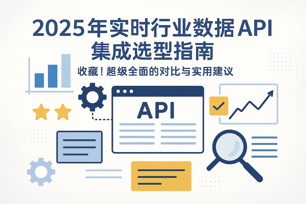 2025年实时行业数据API集成选型指南，收藏！超级全面的对比与实用建议
