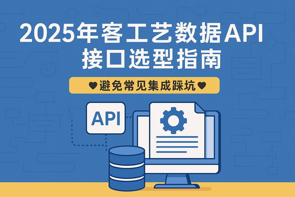 2025年客户工艺数据库API接口选型指南，收藏！避免常见集成踩坑
