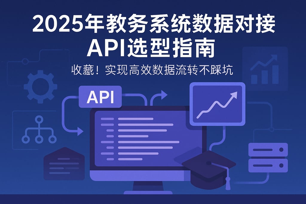 2025年教务系统数据对接API选型指南，收藏！实现高效数据流转不踩坑