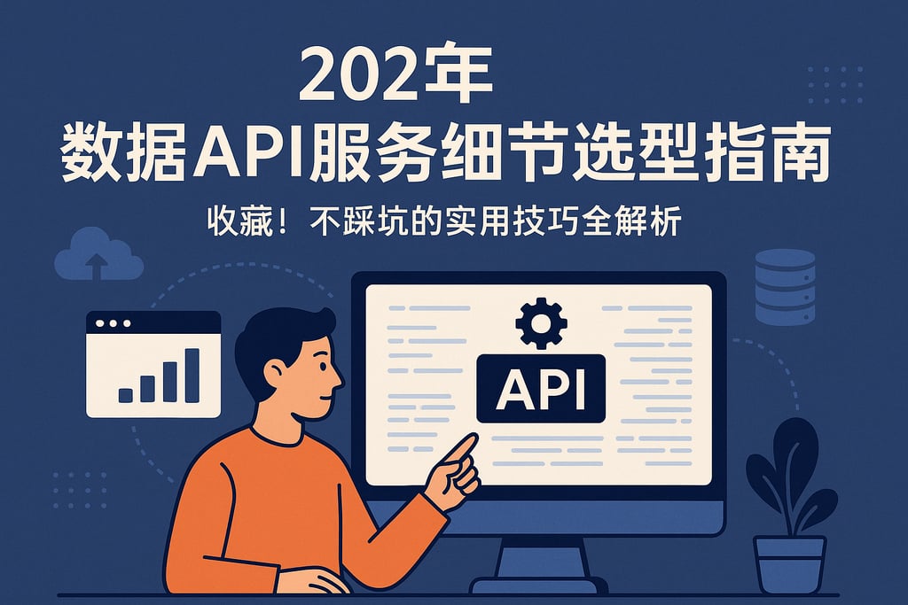 2025年数据API服务细节选型指南，收藏！不踩坑的实用技巧全解析