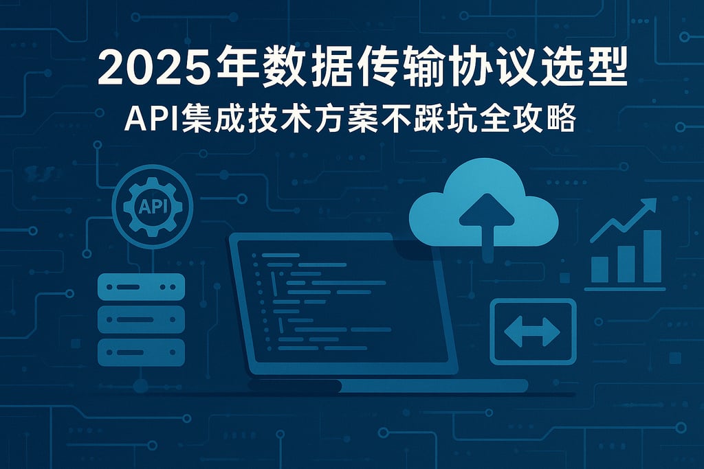 2025年数据传输协议选型指南，API集成技术方案不踩坑全攻略